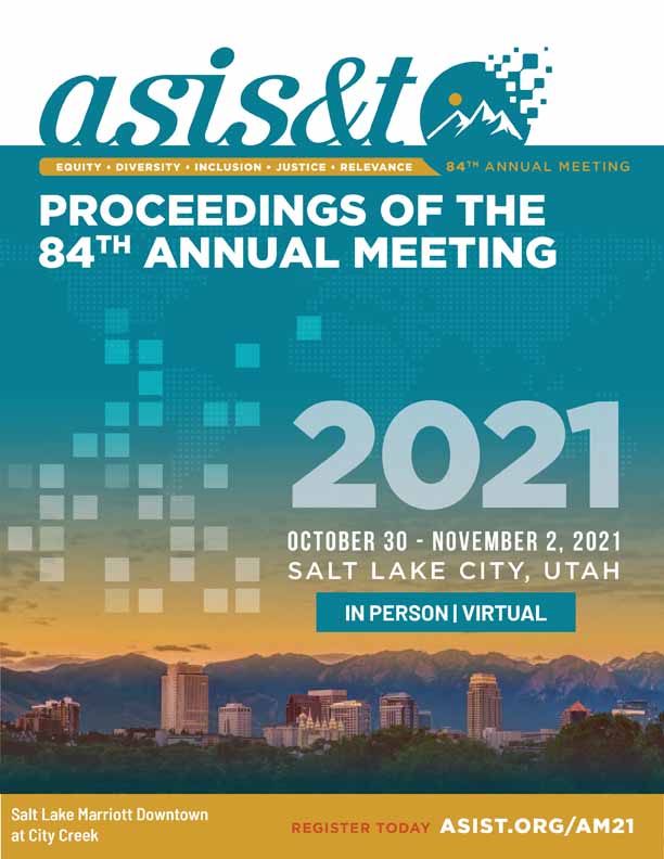 cover of the asis&t proceedings booklet